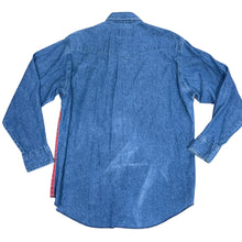 Load image into Gallery viewer, Vintage 90s Wrangler Western Color block Button Down Shirt Large
