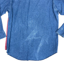 Load image into Gallery viewer, Vintage 90s Wrangler Western Color block Button Down Shirt Large
