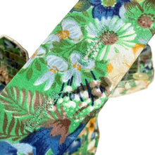 Load image into Gallery viewer, Vintage 1970s Floral Cotton Sundress with Built-In Bra ILGWU Medium
