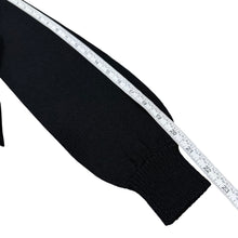 Load image into Gallery viewer, Vintage St. John Knits Black Knit Cardigan Crystal Floral Buttons XS-Small
