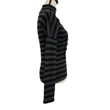 Load image into Gallery viewer, VTG Moschino Striped Knit Mock Neck Small
