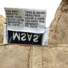 Load image into Gallery viewer, Vintage 90s Patchwork Rayon Overalls Size Small
