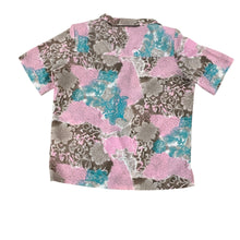 Load image into Gallery viewer, VTG 80s Pink &amp; Turquoise Short Sleeve Button Up Shirt
