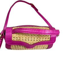 Load image into Gallery viewer, Maria Antonietta Woven Straw Leather Crossbody Tuscany
