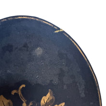Load image into Gallery viewer, Antique Victorian Tole Fire Screen w Adjustable Cast iron Pole

