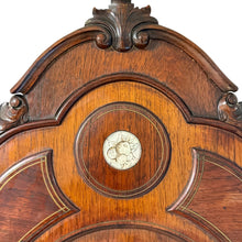 Load image into Gallery viewer, Victorian Eastlake Rosewood Wall Cabinet with Brass Floral &amp; Mother of Pearl Inlay
