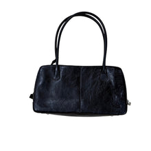 Load image into Gallery viewer, Hobo International Black Leather Satchel Shoulder Bag Purse Structured w/ Dust Bag
