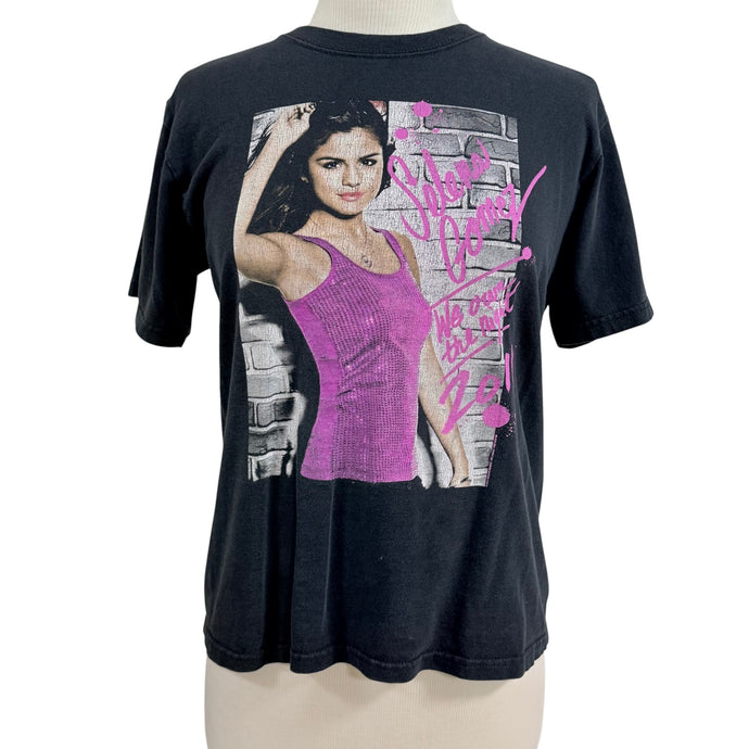 Y2K Selena Gomez We Own the Night Tee Shirt Size Small
