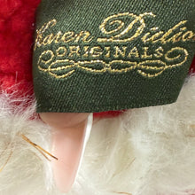 Load image into Gallery viewer, Santa Claus Figurine with Toys &amp; Garland Karen Didion
