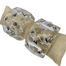 Load image into Gallery viewer, Clear Lucite Studded Chunky Bangle Bracelets
