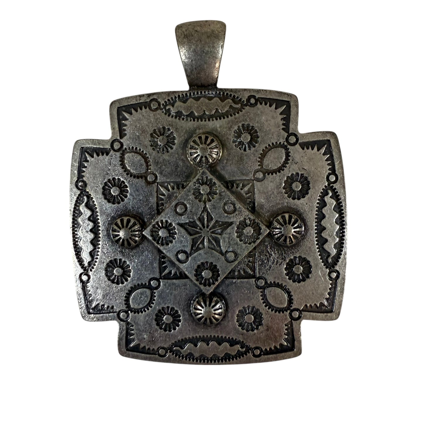 Four Directions Medicine Western Cross Pendant