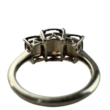Load image into Gallery viewer, Sterling Silver Smoky Topaz Cushion Cut Stone Ring Size 7.25
