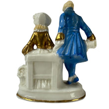 Load image into Gallery viewer, Vintage German Porcelain Figurine Courting Couple Rococo Style
