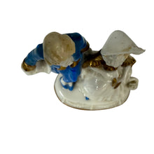 Load image into Gallery viewer, Vintage German Porcelain Figurine Courting Couple Rococo Style
