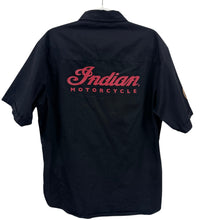 Load image into Gallery viewer, Indian Motorcycle Pit Shirt Blacki Size Medium
