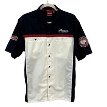 Load image into Gallery viewer, Indian Motorcycle Men's Short Sleeve Mechanic Pit Shirt Size Medium
