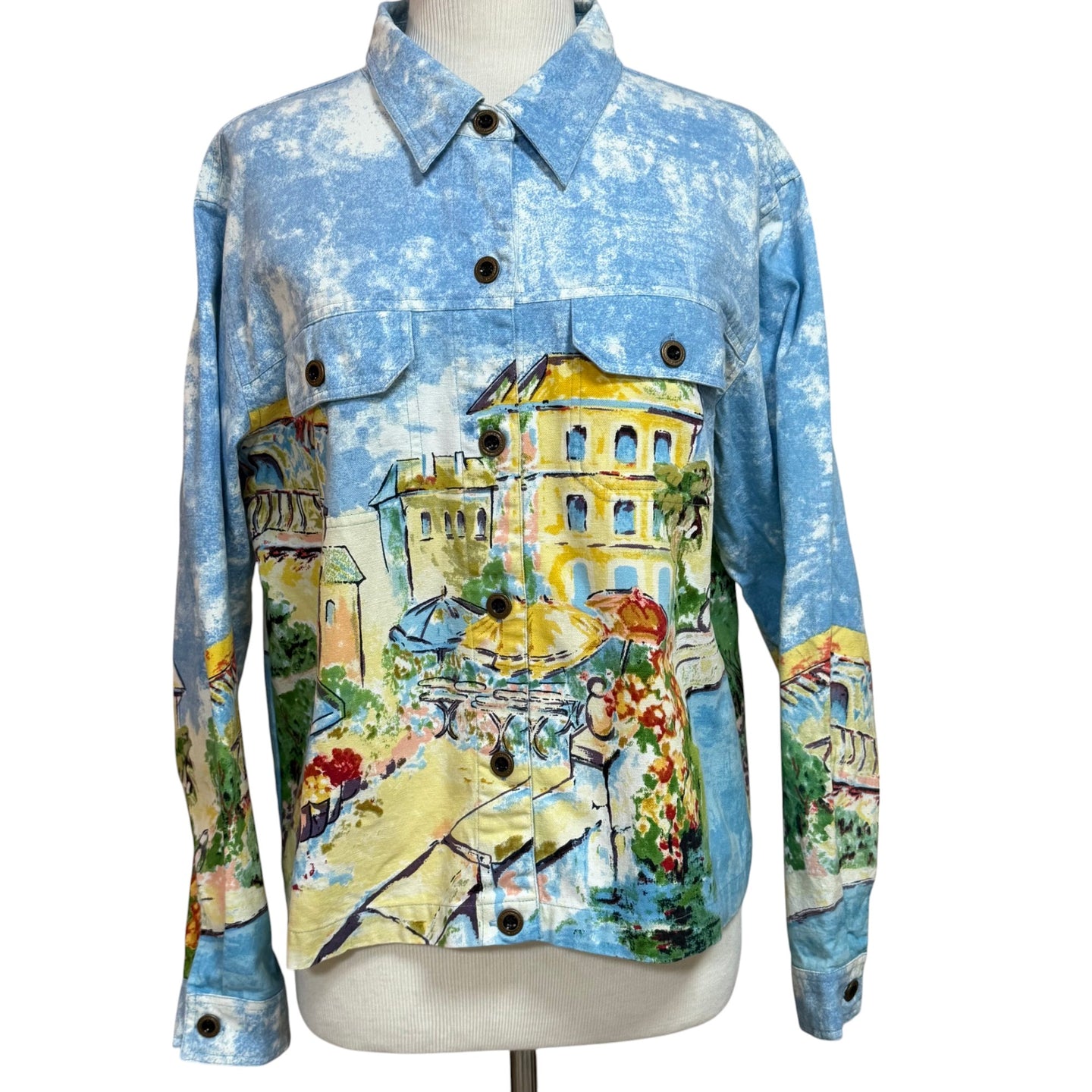 Artscapes 100% Cotton Jacket Size Large