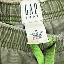 Load image into Gallery viewer, Y2K GAP Body 100% Cotton Lounge Pants Olive Green  Size Medium 90s 2000s Aesthetic
