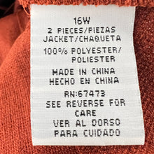 Load image into Gallery viewer, Vintage Orange Safari Style Button Up Shirt Size 16
