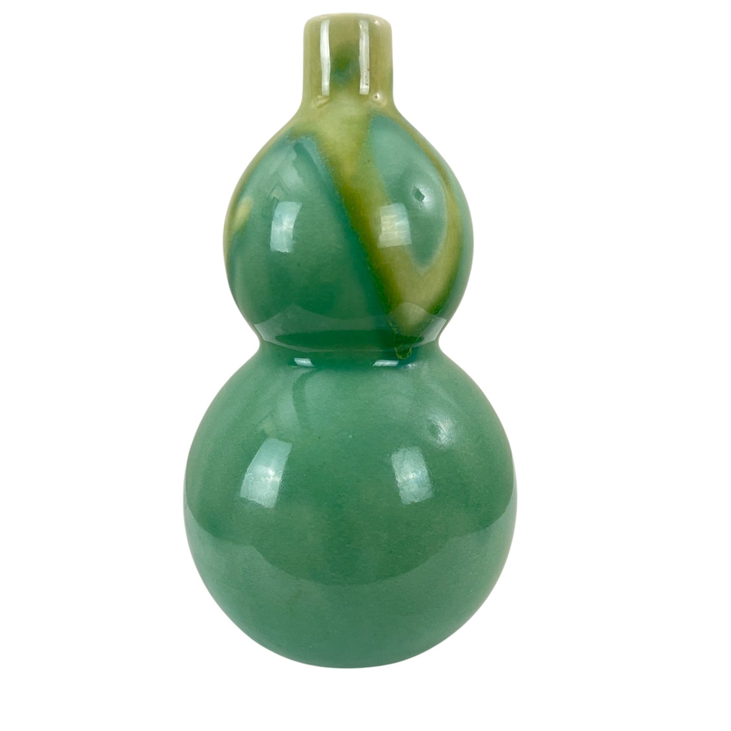 Vintage Drip Glaze Gourd Sake Server Made in Japan