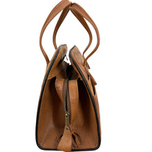 Load image into Gallery viewer, Vintage 70s Hand Tooled Leather Satchel
