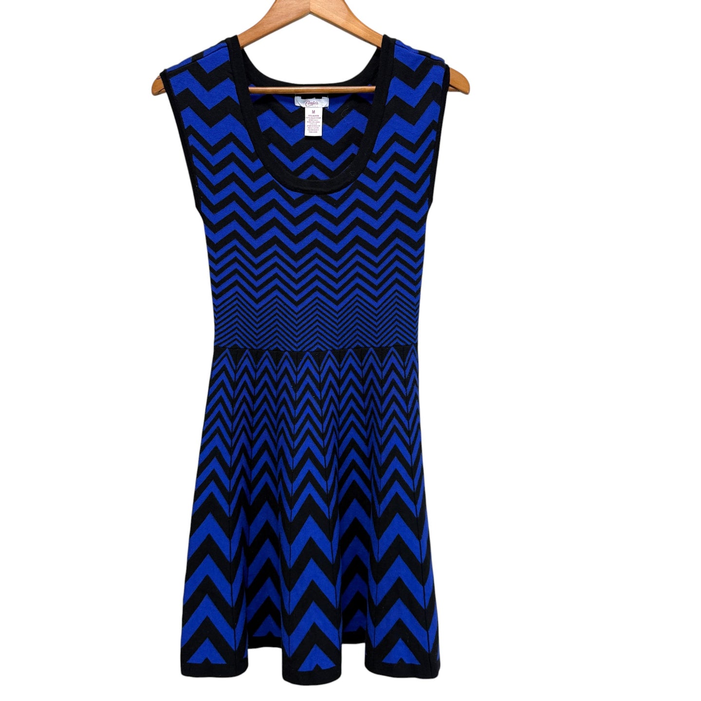 Y2K Candies Blue Sleeveless Knit Dress Size Medium
