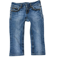Load image into Gallery viewer, Miss Me Y2K low rise Bermuda Denim Shorts
