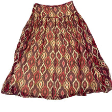 Load image into Gallery viewer, VTG 100% Silk Maxi Skirt Size Medium

