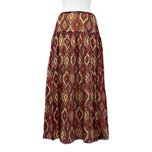 Load image into Gallery viewer, VTG 100% Silk Maxi Skirt Size Medium
