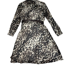 Load image into Gallery viewer, Belted Animal Print Shirt Dress Size 4
