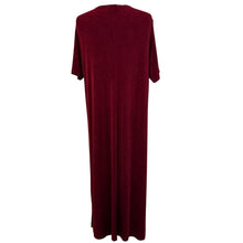 Load image into Gallery viewer, 90s Matte Jersey Long Short Sleeve Dress 2X
