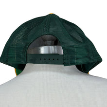 Load image into Gallery viewer, VTG 80s Oakland A&#39;s Mesh Trucker Snap Back Hat
