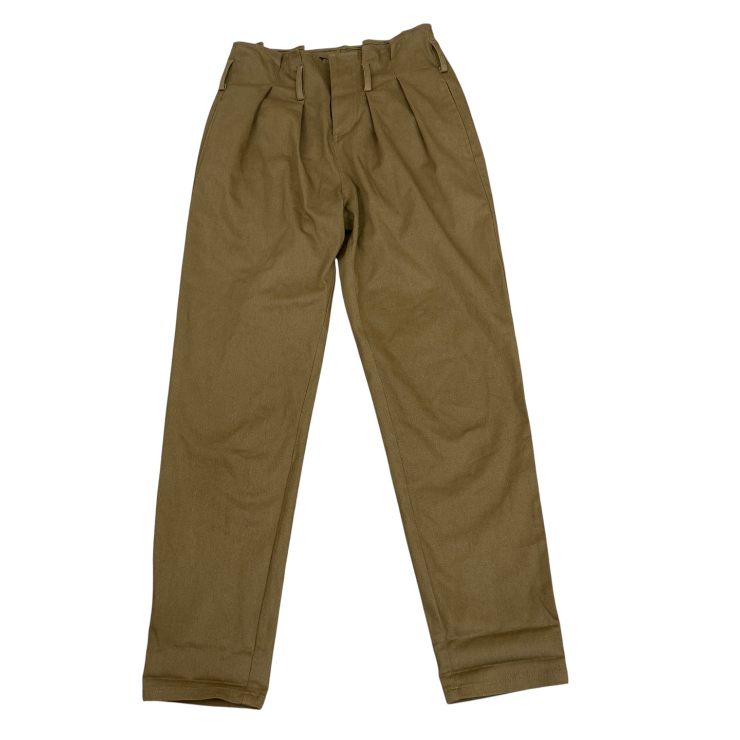 Scotch & Soda High Waist Tan Brown Paper Bag Pants Size 27
