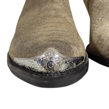 Load image into Gallery viewer, Jeffrey Campbell Western Metal Toe Ankle Boots Size 6.5
