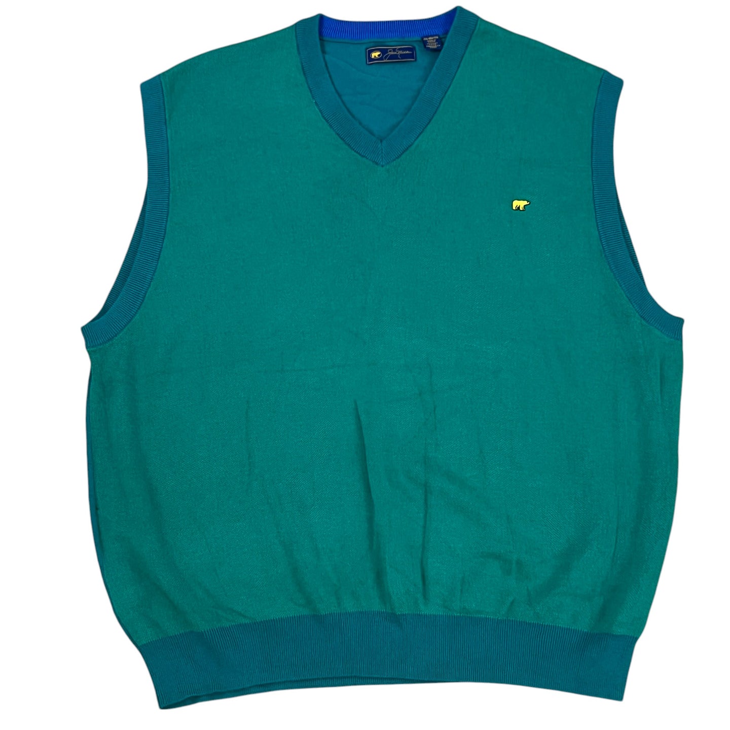 Jack Nicklaus Two-Tone Golf Pullover Knit Vest Size XXL 