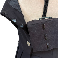 Load image into Gallery viewer, Morton Myles for The Warrens Black Strapless Cocktail Dress Size XS-Small
