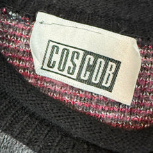 Load image into Gallery viewer, 90s Color Block Knit Sweater Size Large
