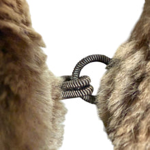 Load image into Gallery viewer, Vintage 60s Brown Faux Fur Cropped Jacket Size Medium
