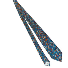 Load image into Gallery viewer, 80s 90s Bill Blass Paisley Silk Tie
