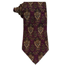 Load image into Gallery viewer, Met Silk Tie Paisley Medallion
