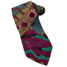 Load image into Gallery viewer, VTG Burma Bibas Silk Tie
