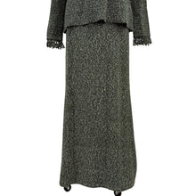 Load image into Gallery viewer, Vintage 90s Two-Piece Knit Long Skirt Set Size Medium

