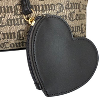 Load image into Gallery viewer, Juicy Couture Logo Tote w/ Heart Coin Purse
