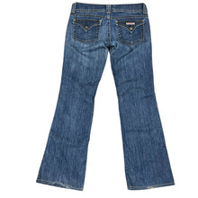 Load image into Gallery viewer, Hudson Y2K Low Rise Flares Size 29

