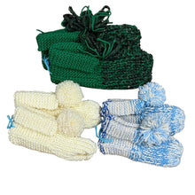 Load image into Gallery viewer, VTG Knit Pom Pom Slippers

