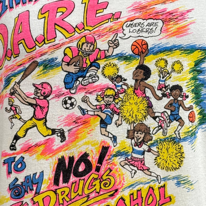 90s D.A.R.E Single Stitch Tee Size L