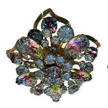 Load image into Gallery viewer, VTG 50s Juliana Watermelon Rhinestone Brooch Set

