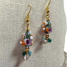 Load image into Gallery viewer, Vintage 1990s Murano Lampwork Glass Demi Parure Necklace Set Made in Italy
