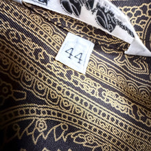 Load image into Gallery viewer, Vintage 80s Loro Piana 100% Silk Paisley Button-Down Blouse Size Small
