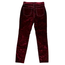 Load image into Gallery viewer, We The Free Free Blood Red Velvet Skinny
